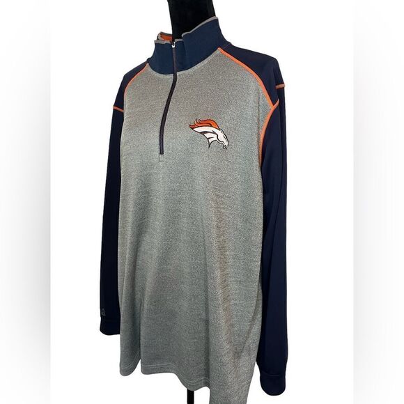 NWOT ANTIGUA NFL DENVER BRONCOS FOOTBALL MENS PULLOVER SIZE XXL - Picture 5 of 9